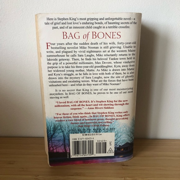 Stephen King Vintage Paperback 5 Book Lot IT Thinner Tommyknockers Bag of Bones - Picture 12 of 12